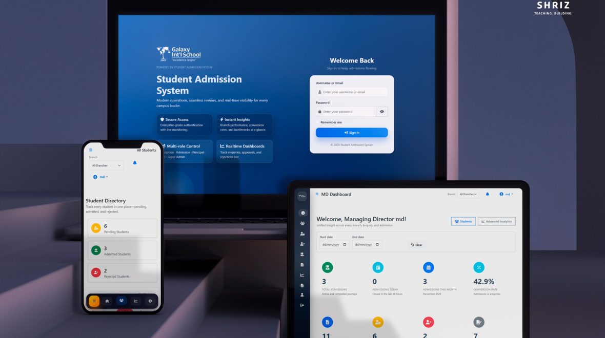 A Modern Admission Platform Built for Every Campus Team